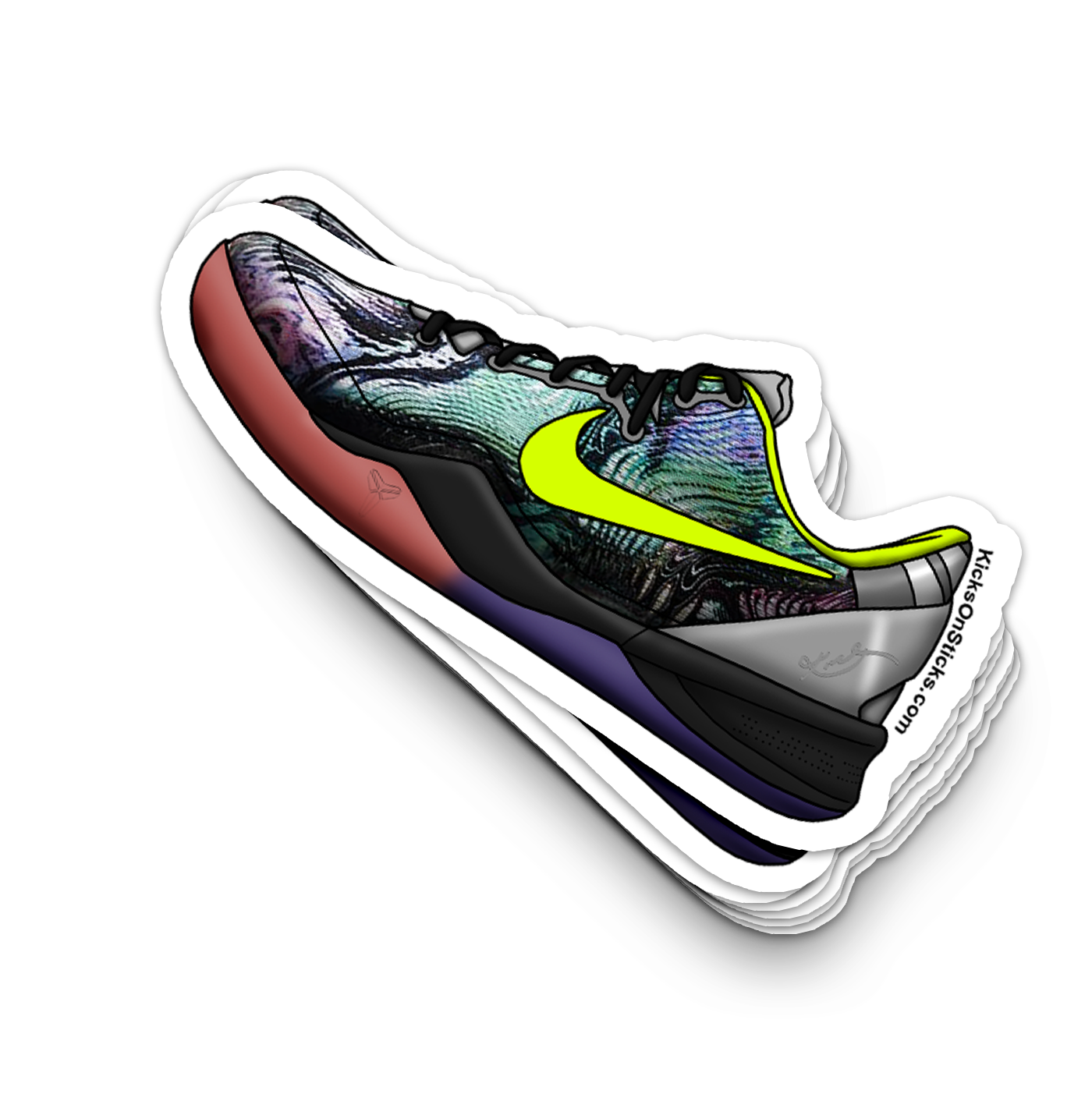 Kobe 8 "Prelude" Sneaker Sticker