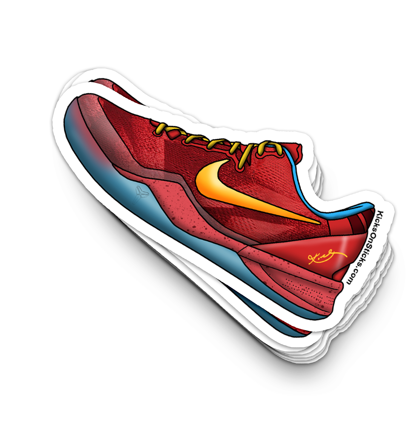 Kobe 8 "Year of the Horse" Sneaker Sticker
