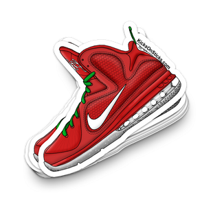 Lebron 9 "Christmas" Sneaker Sticker