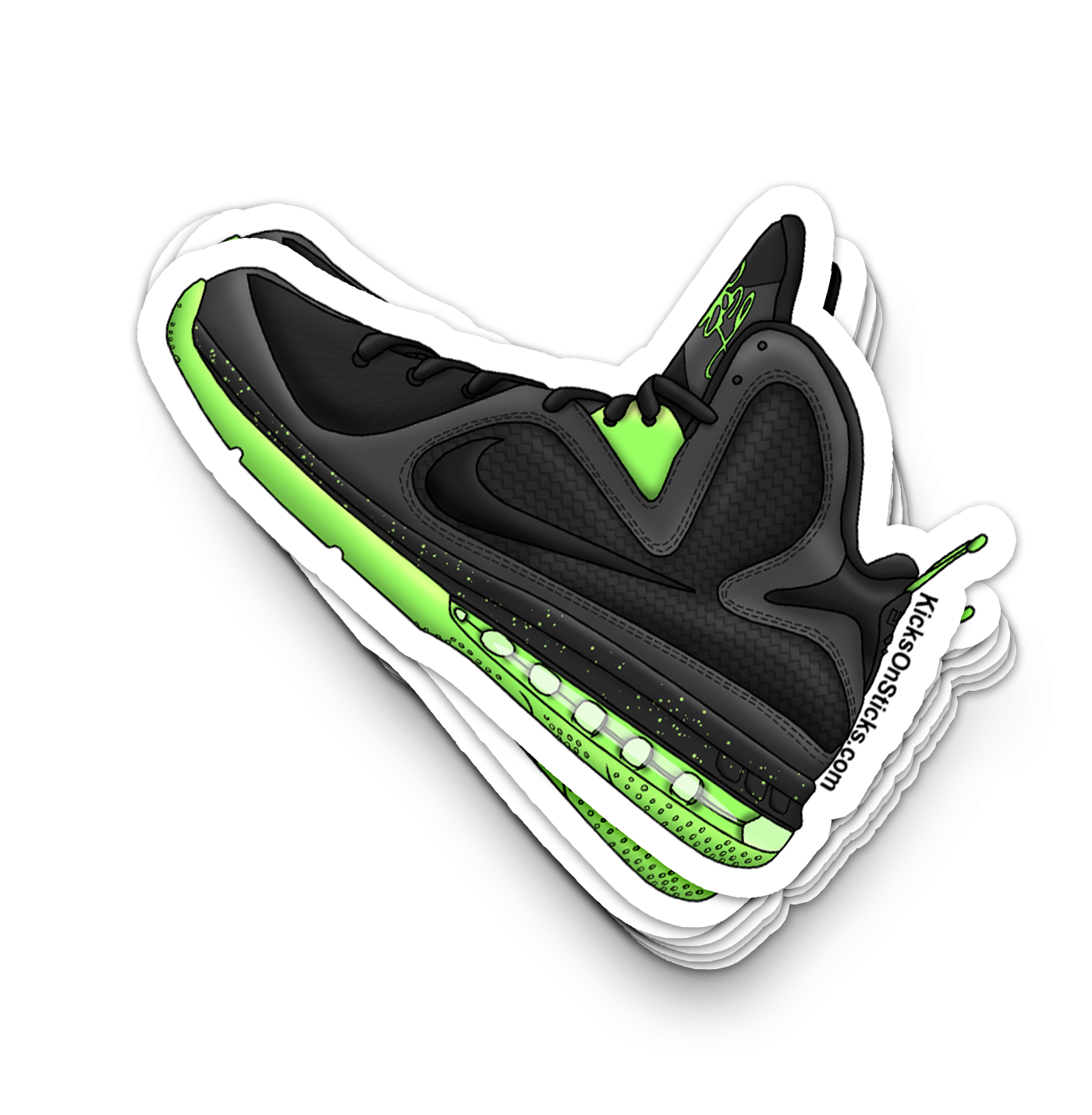Lebron 9 "Dunkman" Sneaker Sticker