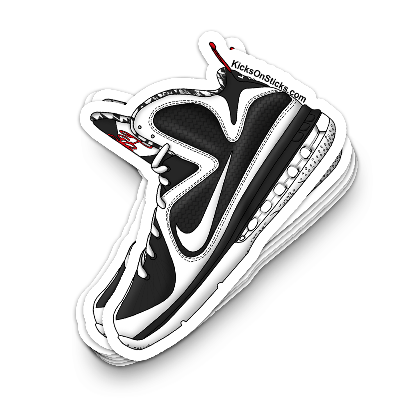 Lebron 9 "Freedom" Sneaker Sticker