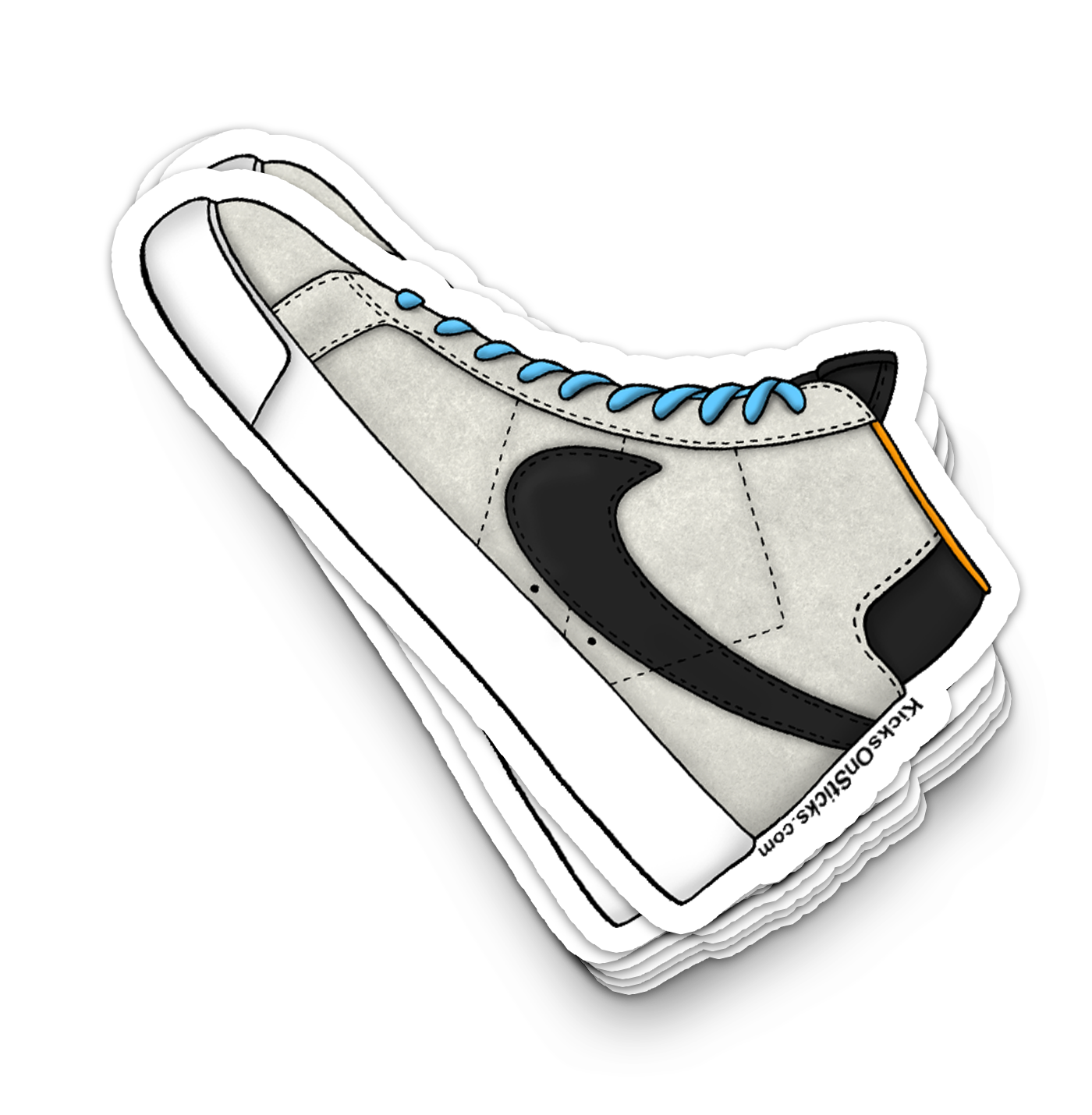 SB Blazer "Olympic Safari" Sneaker Sticker