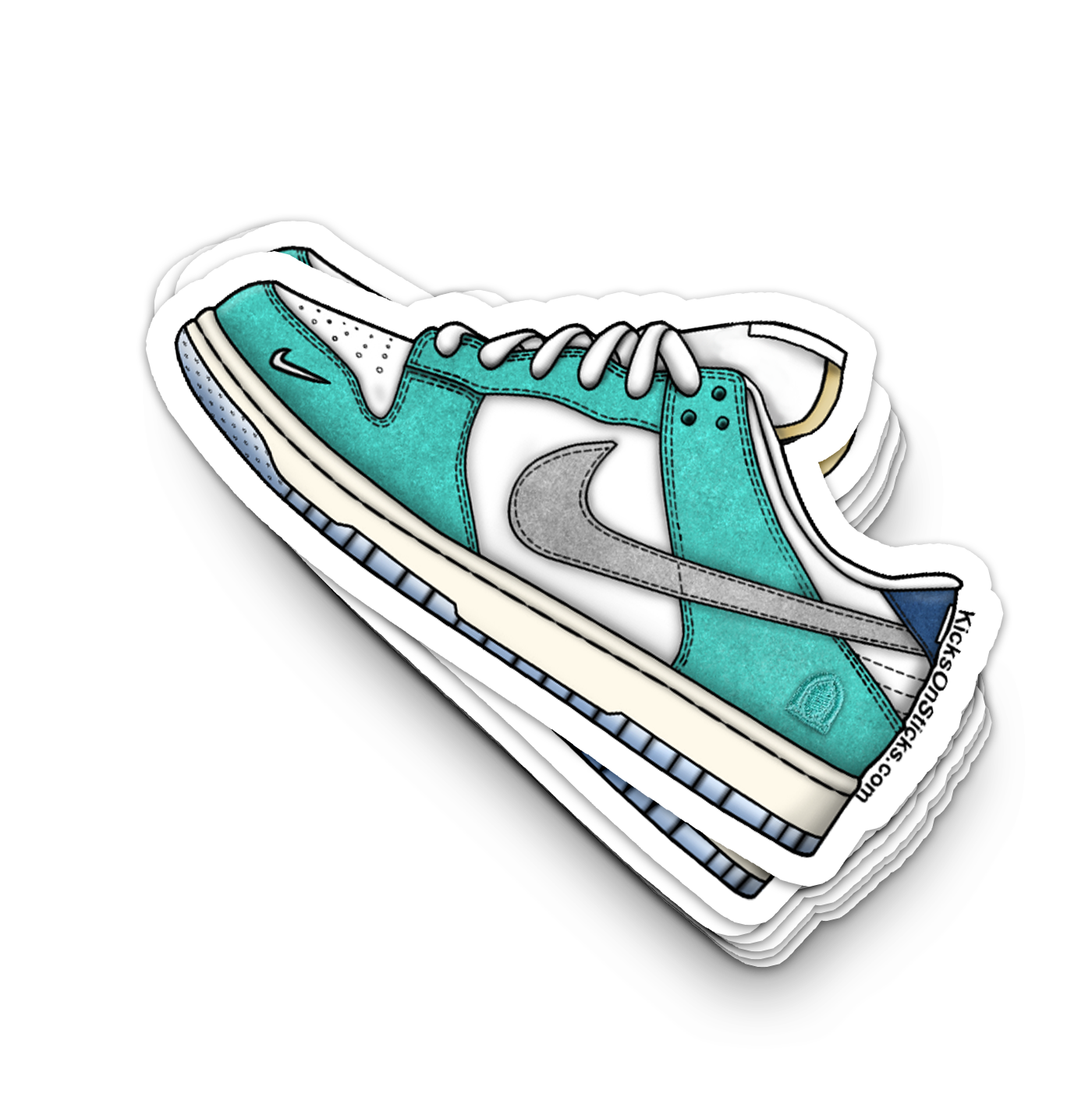 SB Dunk Low "Kasina Road Sign" Sneaker Sticker