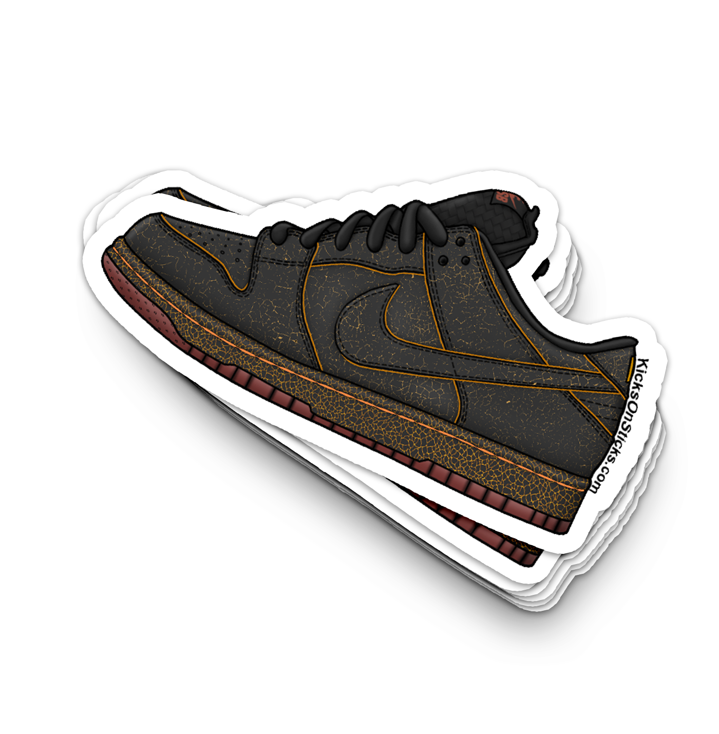 SB Dunk Low "Krampus" Sneaker Sticker