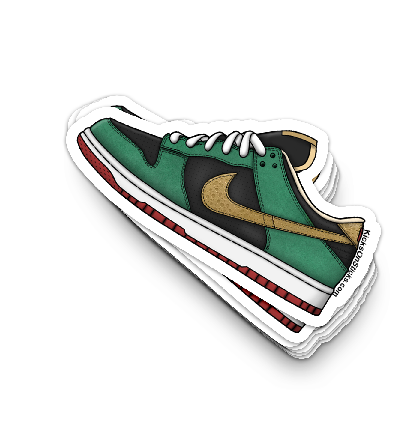 SB Dunk Low "Miller High Life" Sneaker Sticker