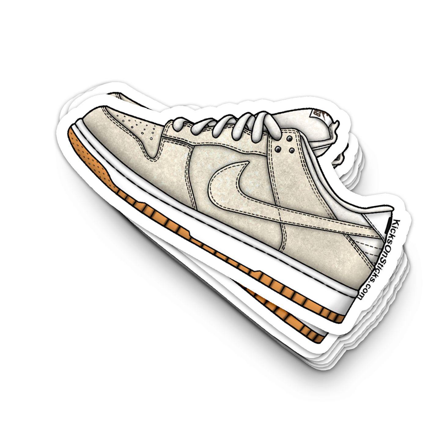 SB Dunk Low "Pro B Pale Ivory" Sneaker Sticker