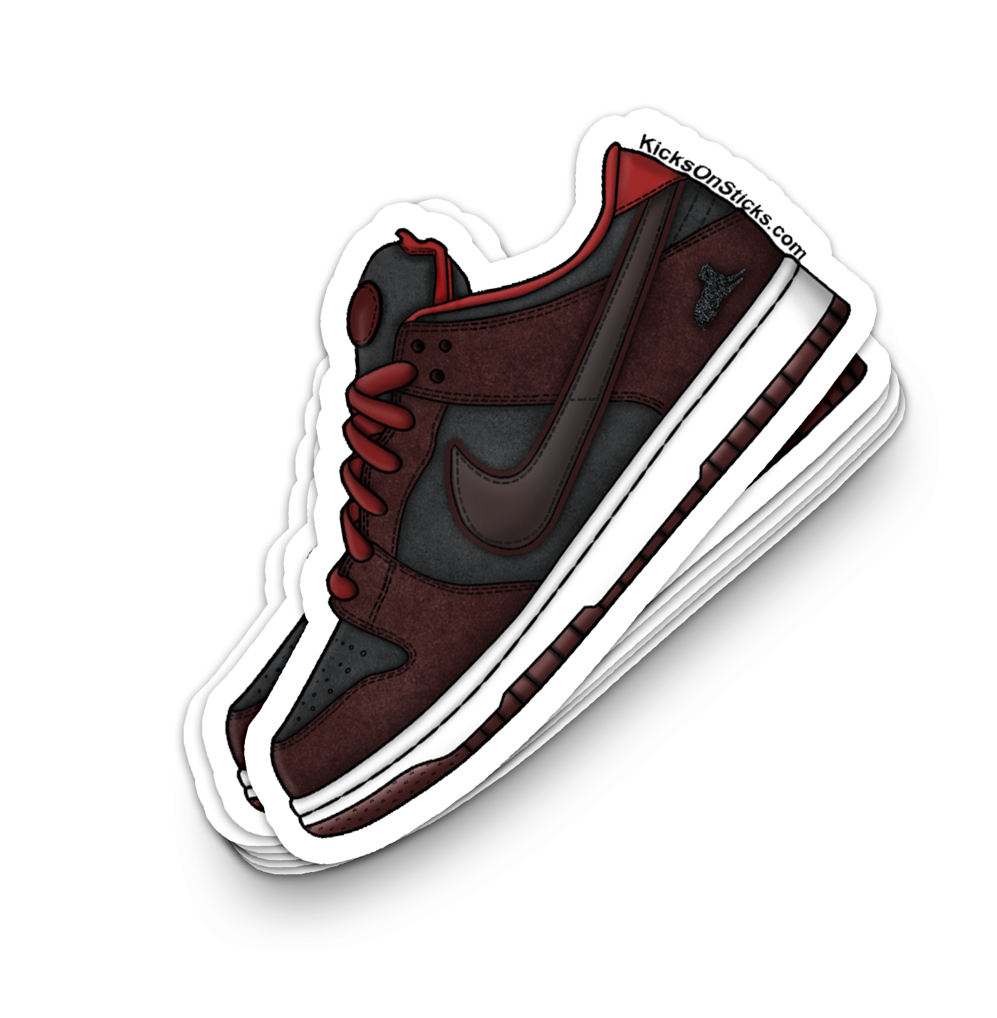 SB Dunk Low "Riot" Sneaker Sticker