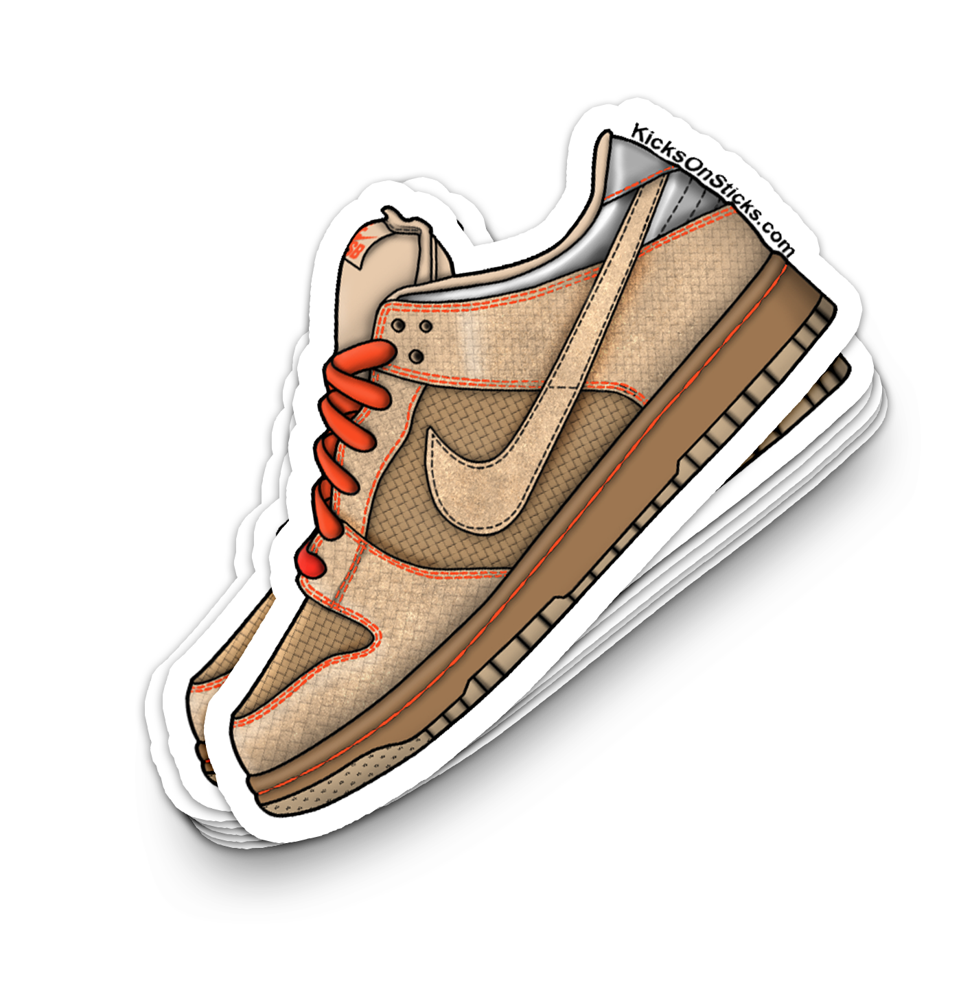 SB Dunk Low "Som Tum" Sneaker Sticker