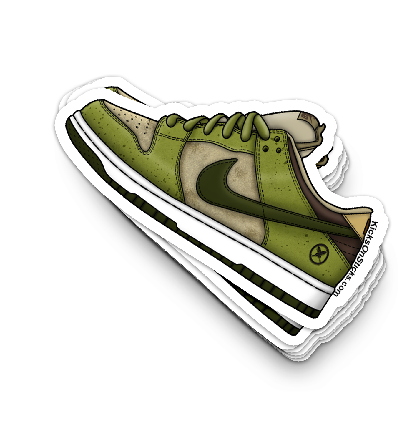 SB Dunk Low "Yuto Matcha" Sneaker Sticker