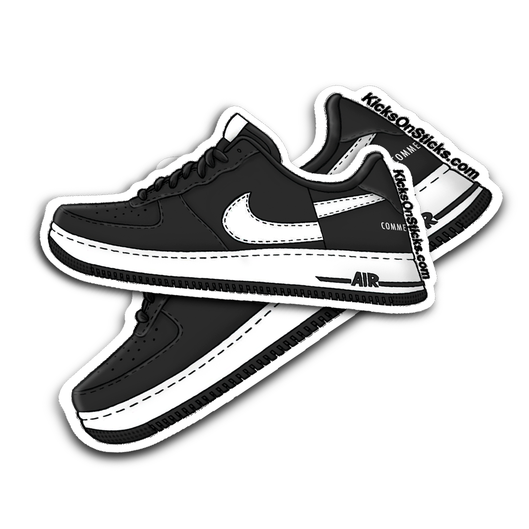 Air Force 1 Low "CDG" Sneaker Sticker