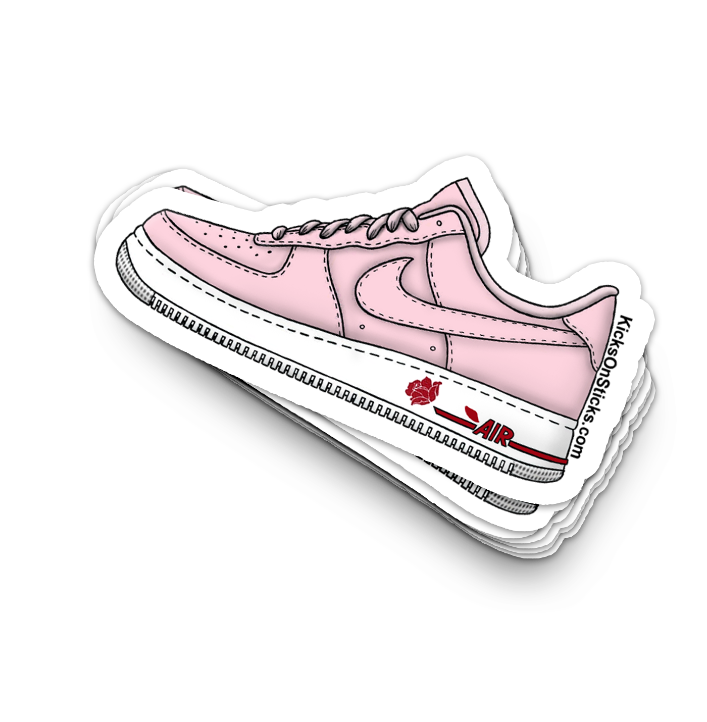 Air Force 1 Low "Pink Bag" Sneaker Sticker