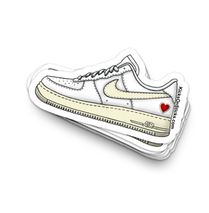 Air Force 1 Low "Valentine 2021 2.0" Sneaker Sticker