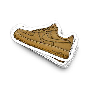 Air Force 1 Low "Wheat" Sneaker Sticker
