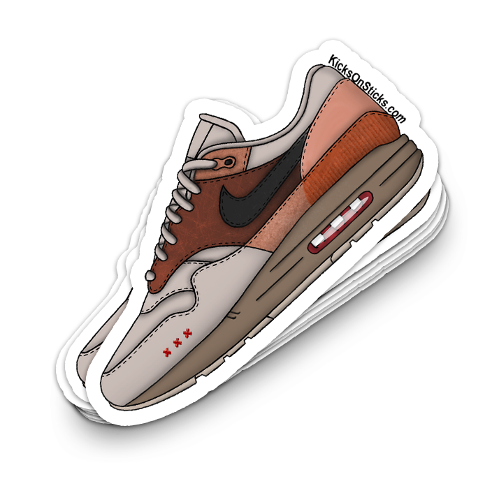 Air Max 1 "Amsterdam" Sneaker Sticker