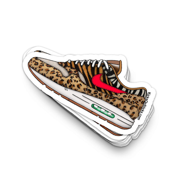 Air Max 1 "Animal Pack Light Toe" Sneaker Sticker