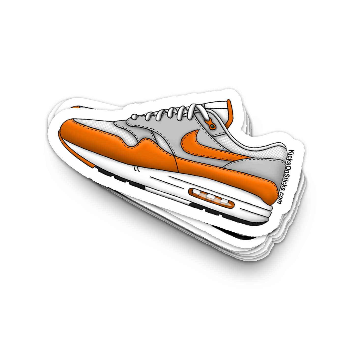 Air Max 1 "Magma Orange" Sneaker Sticker