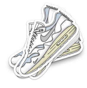 Air Max 1 "Patta White" Sneaker Sticker
