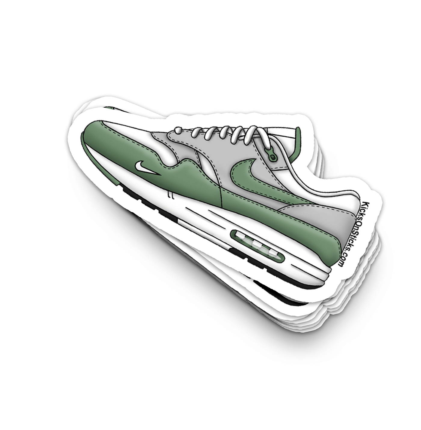 Air Max 1 "Spiral Sage" Sneaker Sticker