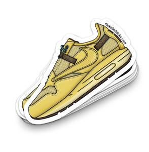Air Max 1 "Cactus Saturn Gold" Sneaker Sticker