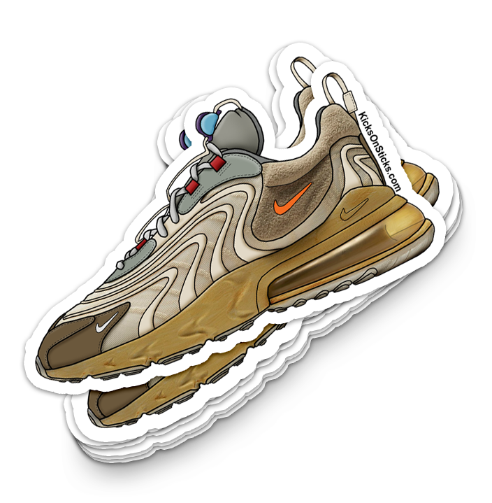 Air Max 270 React "Cactus Jack" Sneaker Sticker