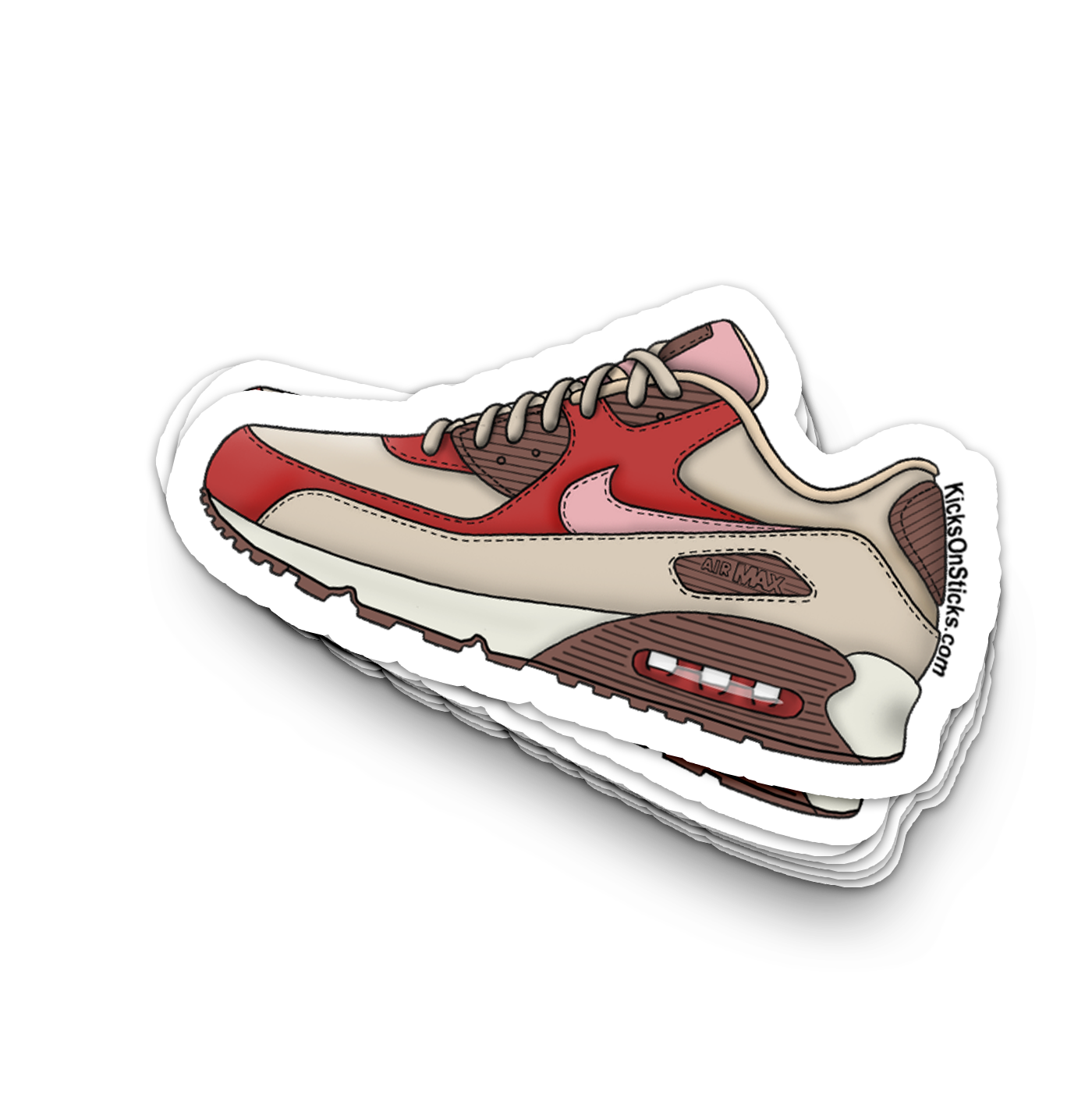 Air Max 90 "Bacon" Sneaker Sticker