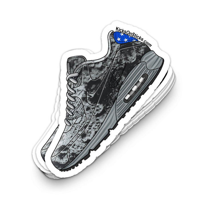 Air Max 90 "Moon Landing" Sneaker Sticker