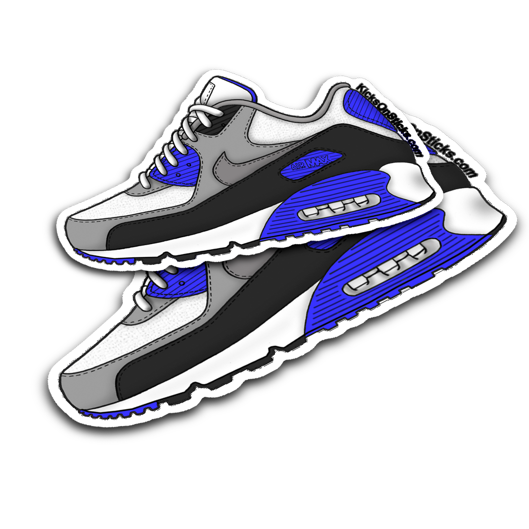 Air Max 90 "Recraft Royal Blue" Sneaker Sticker