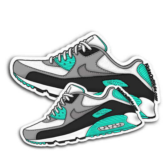 Air Max 90 "Recraft Turqoise" Sneaker Sticker