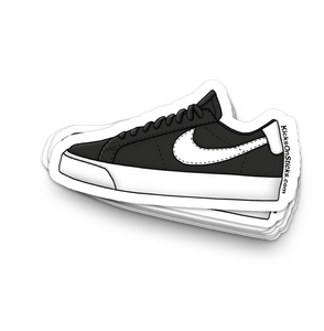 SB Blazer Low "Black White" Sneaker Sticker