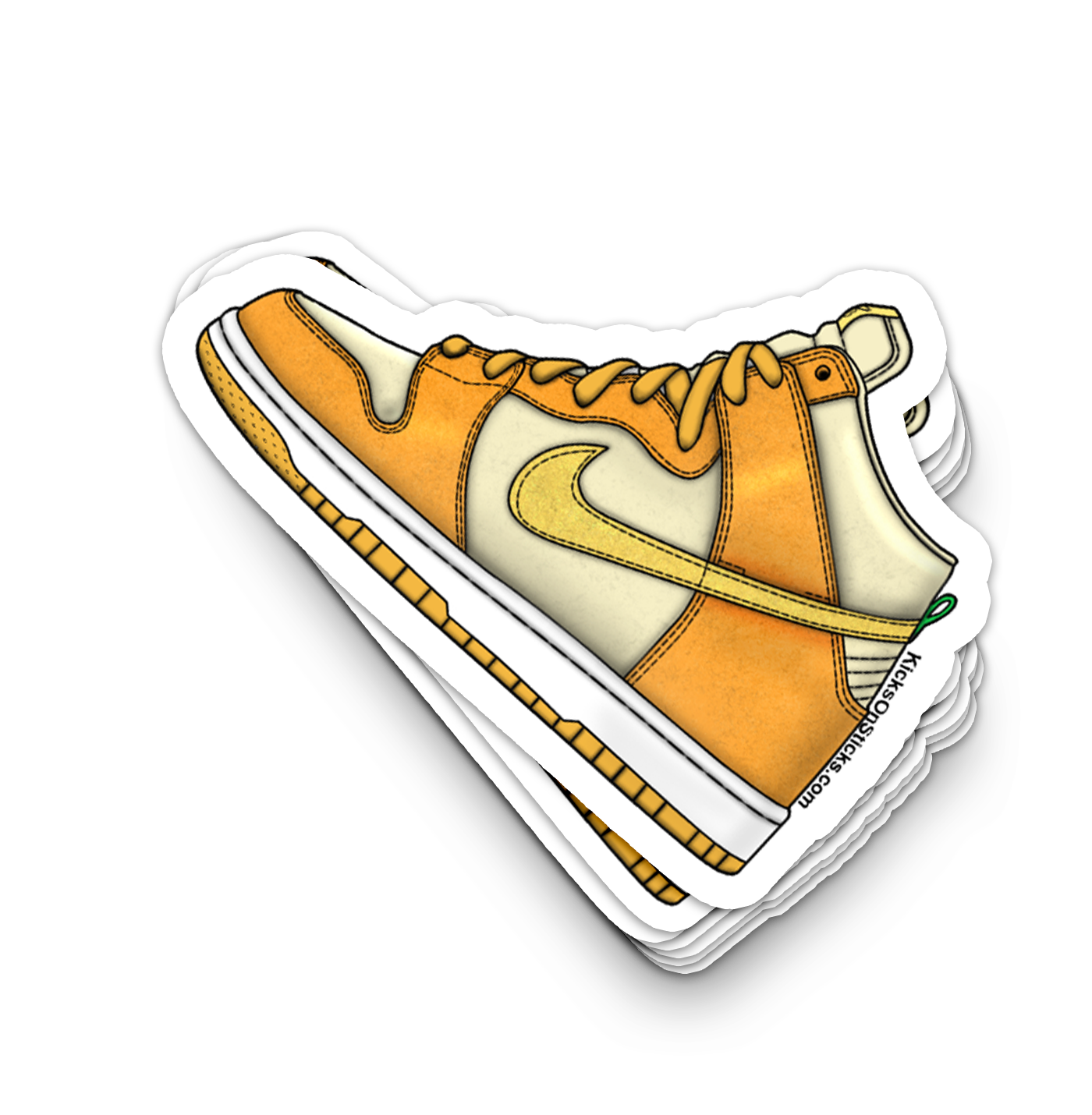 SB Dunk High "420 Pineapple" Sneaker Sticker