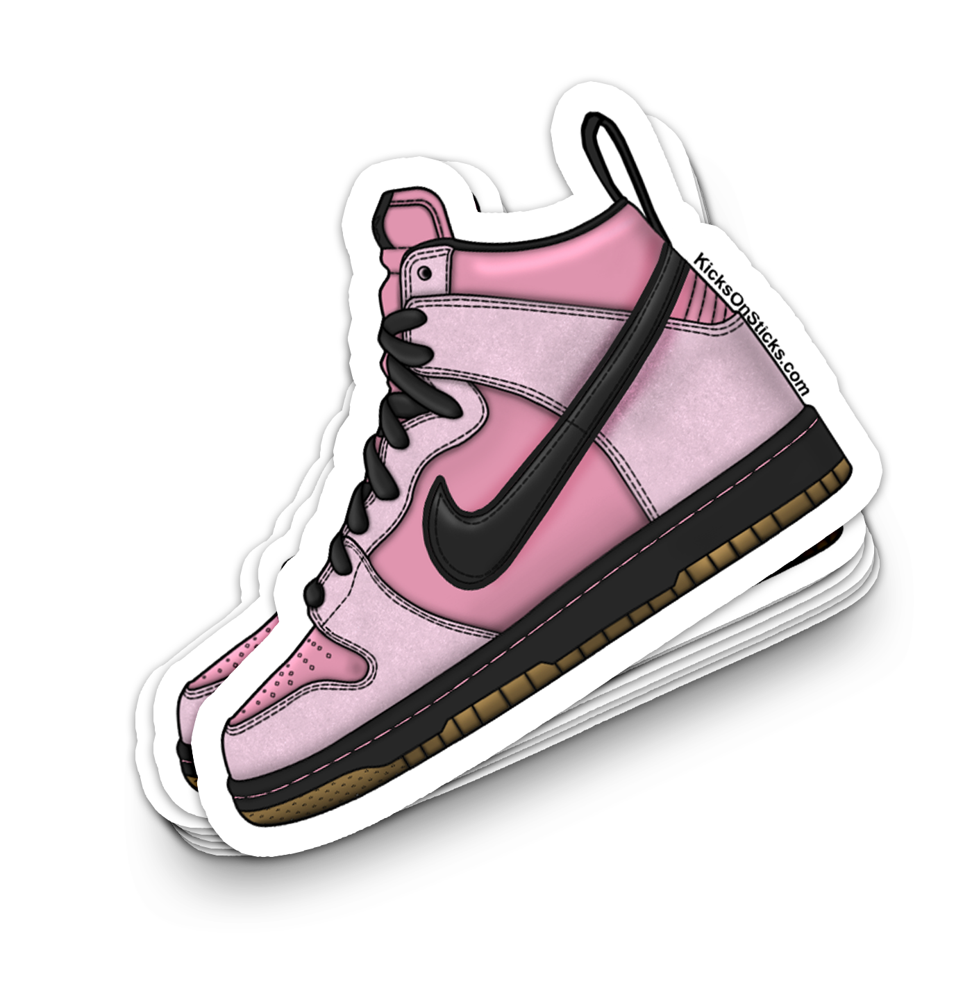 SB Dunk High "KCDC" Sneaker Sticker