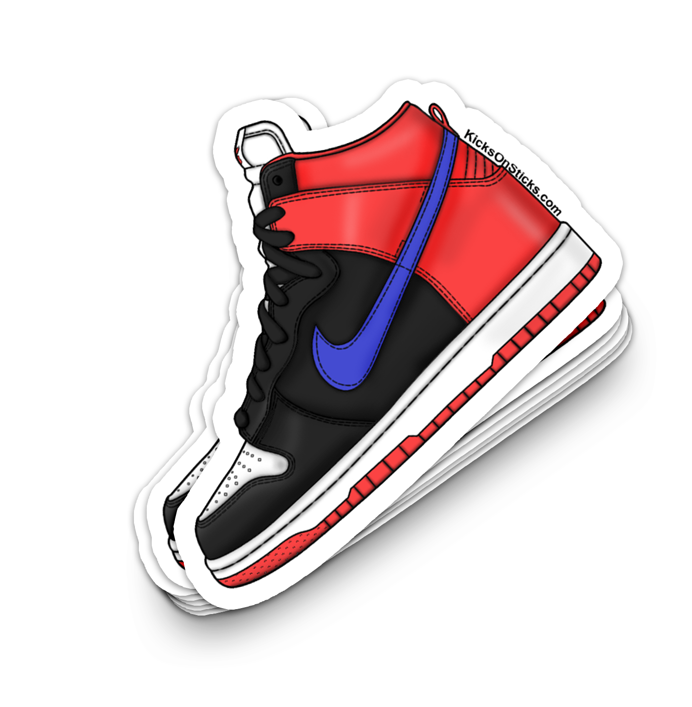 Dunk High "Knicks" Sneaker Sticker