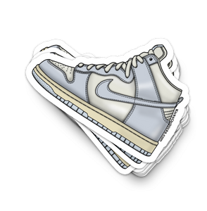 Dunk High "Vast Grey" Sneaker Sticker