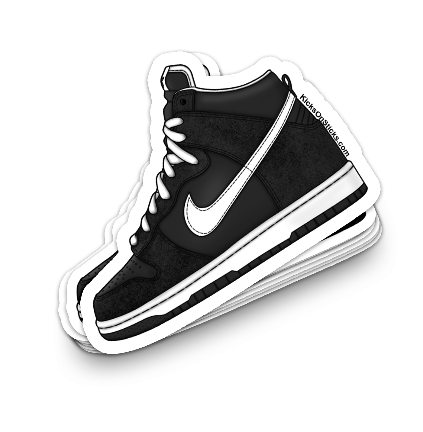 SB Dunk High "Venom" Sneaker Sticker