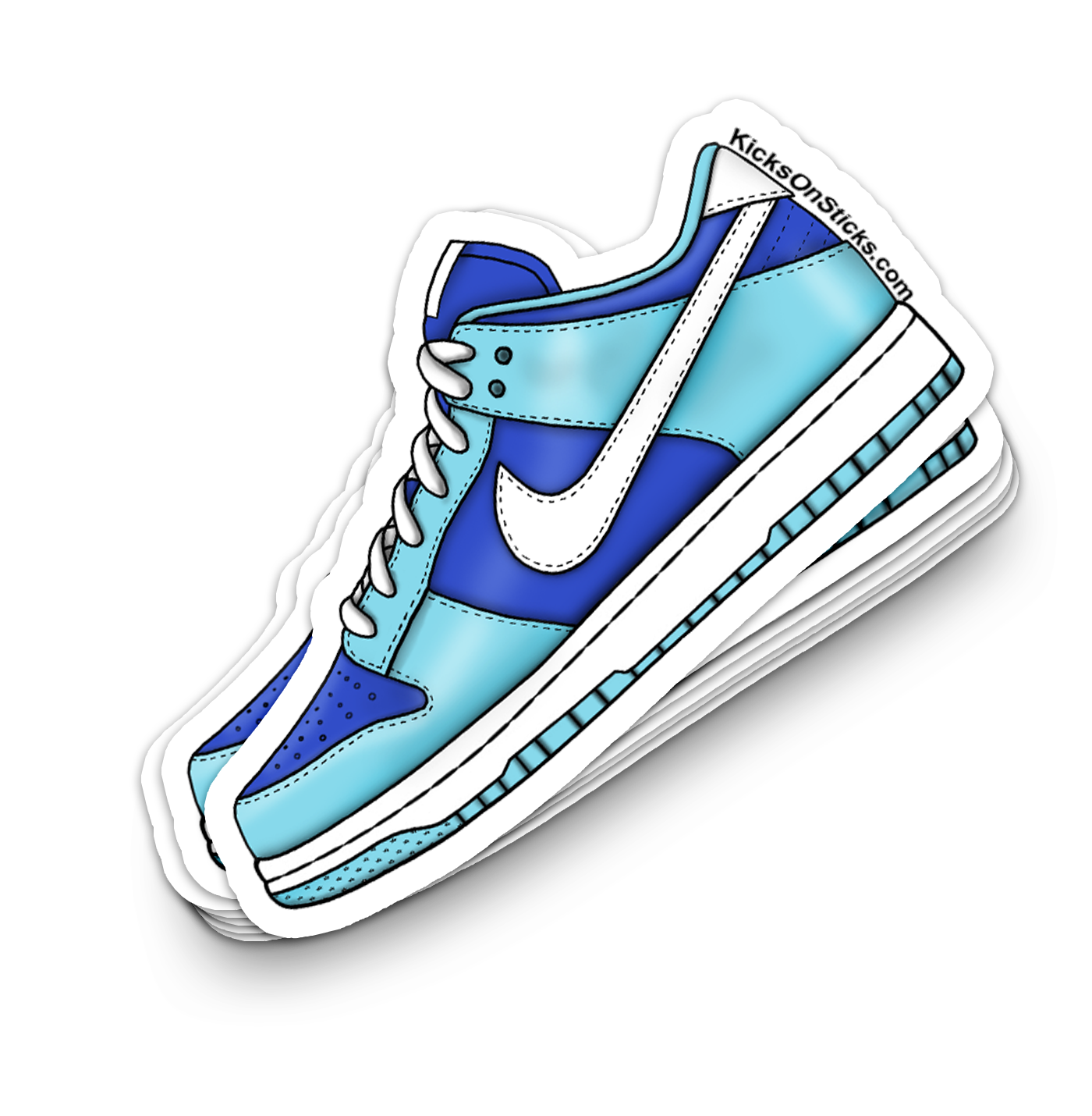 Dunk Low "Argon" Sneaker Sticker
