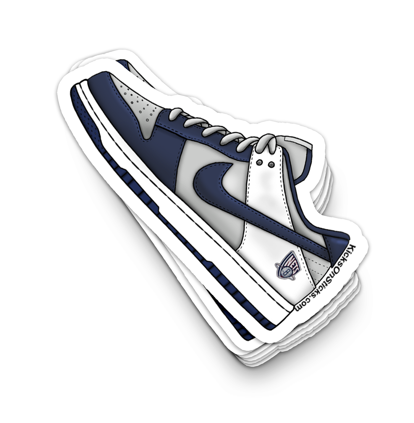 Dunk Low "EMB Nets" Sneaker Sticker