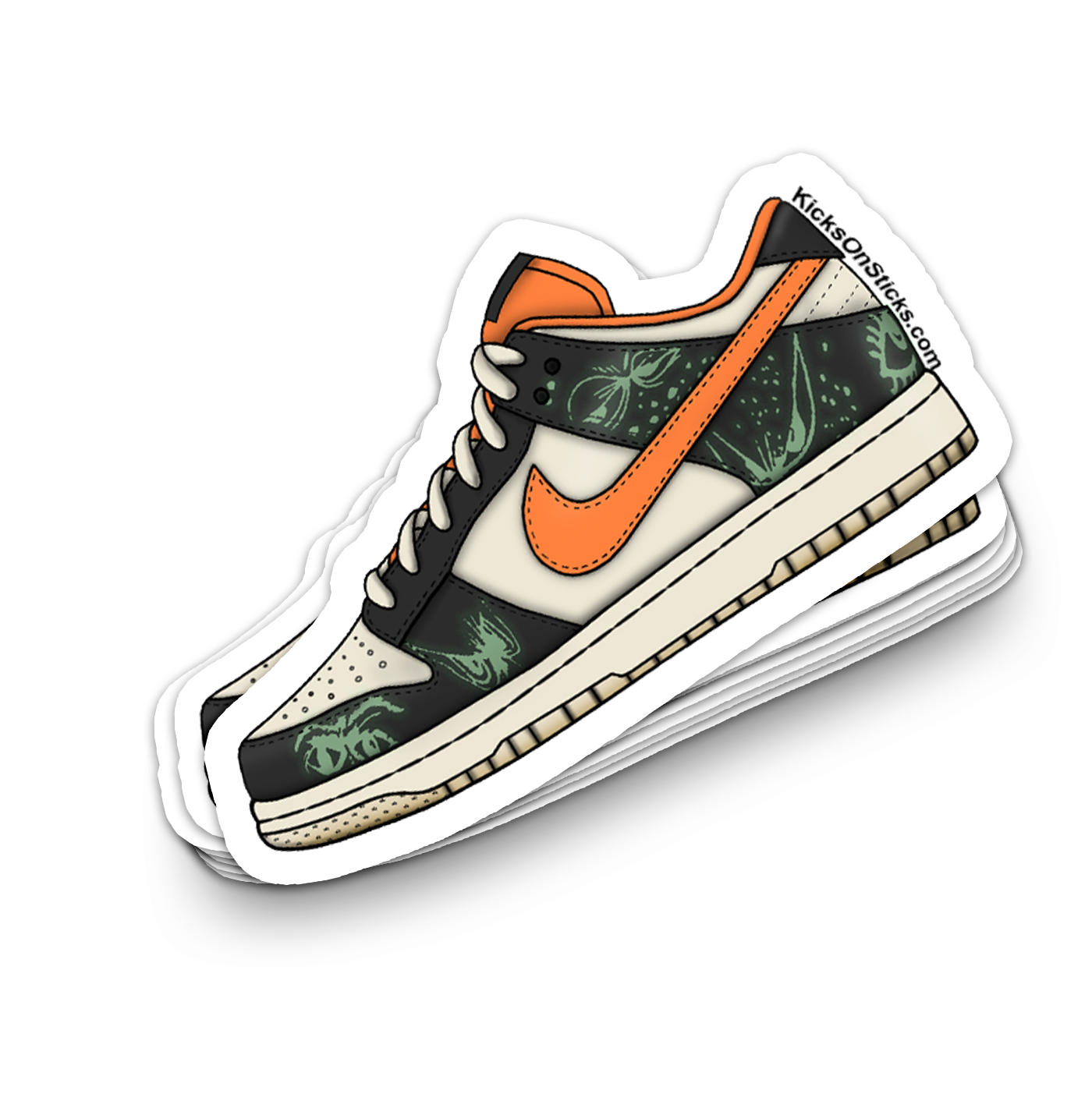 Dunk Low "Halloween 2021" Sneaker Sticker