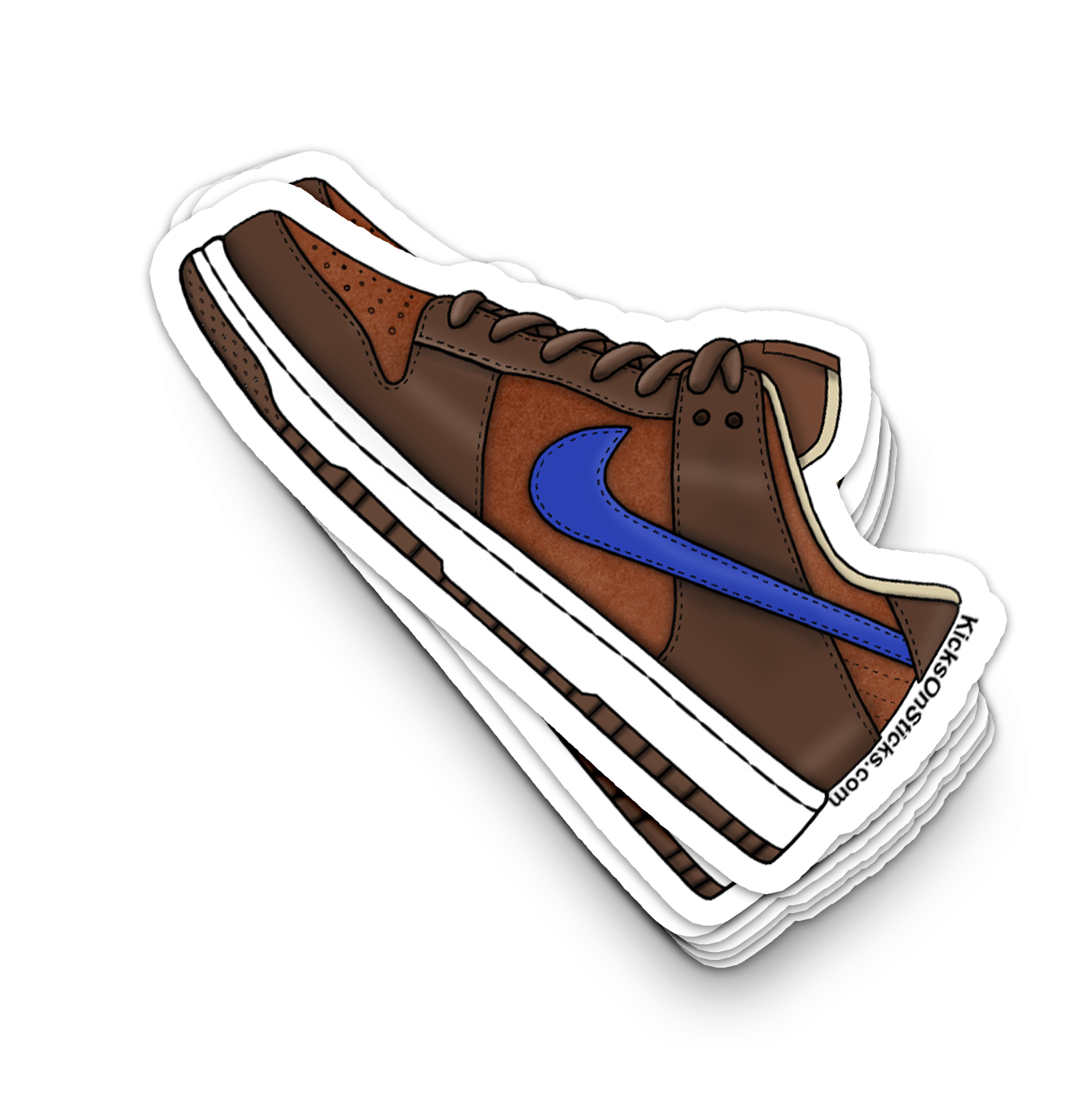 Dunk Low "Mars Stone" Sneaker Sticker