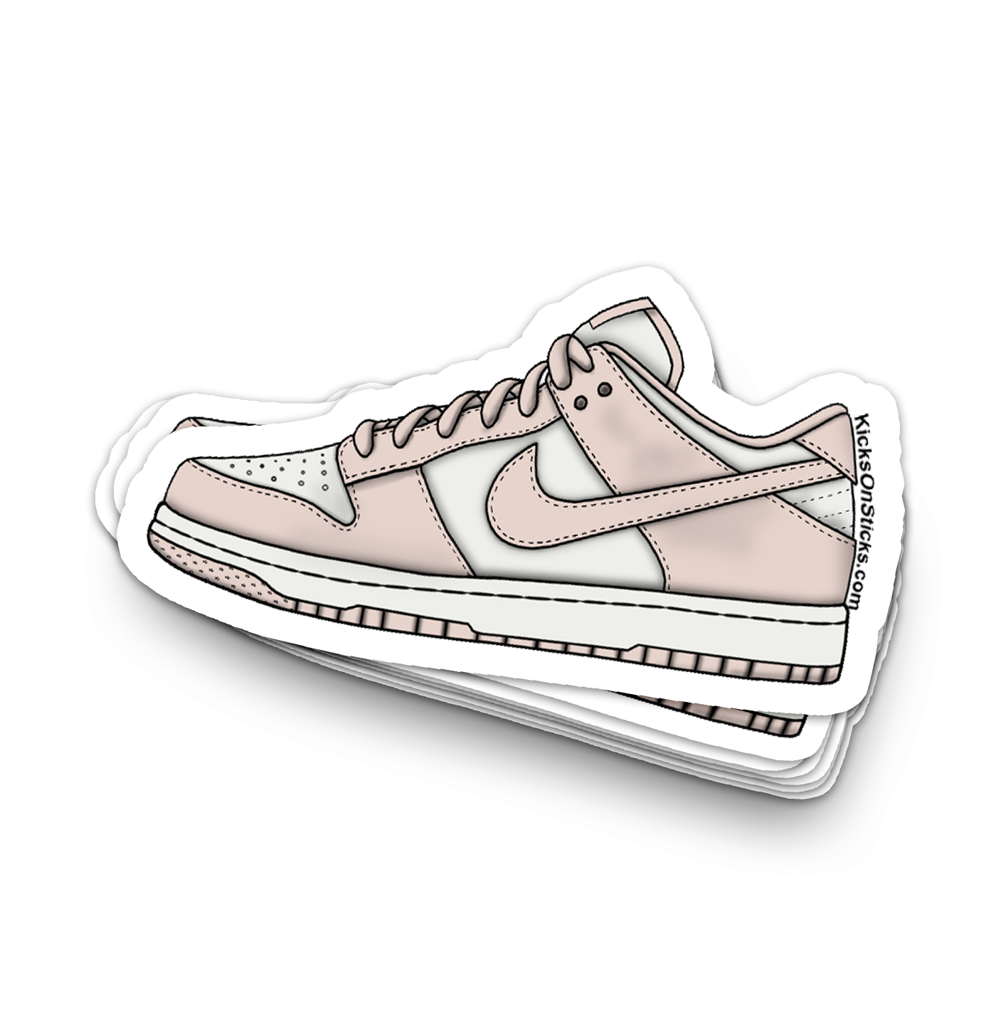 Dunk Low "Orange Peel" Sneaker Sticker