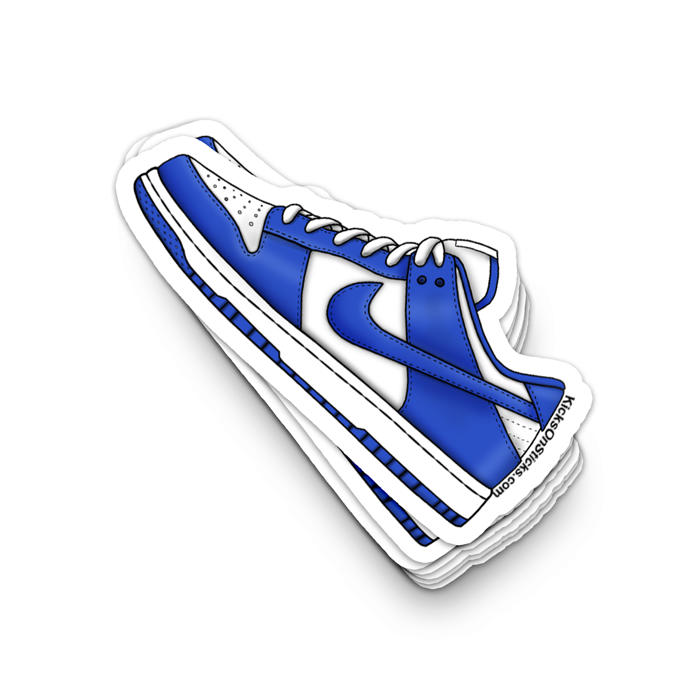 Dunk Low "Racer Blue" Sneaker Sticker