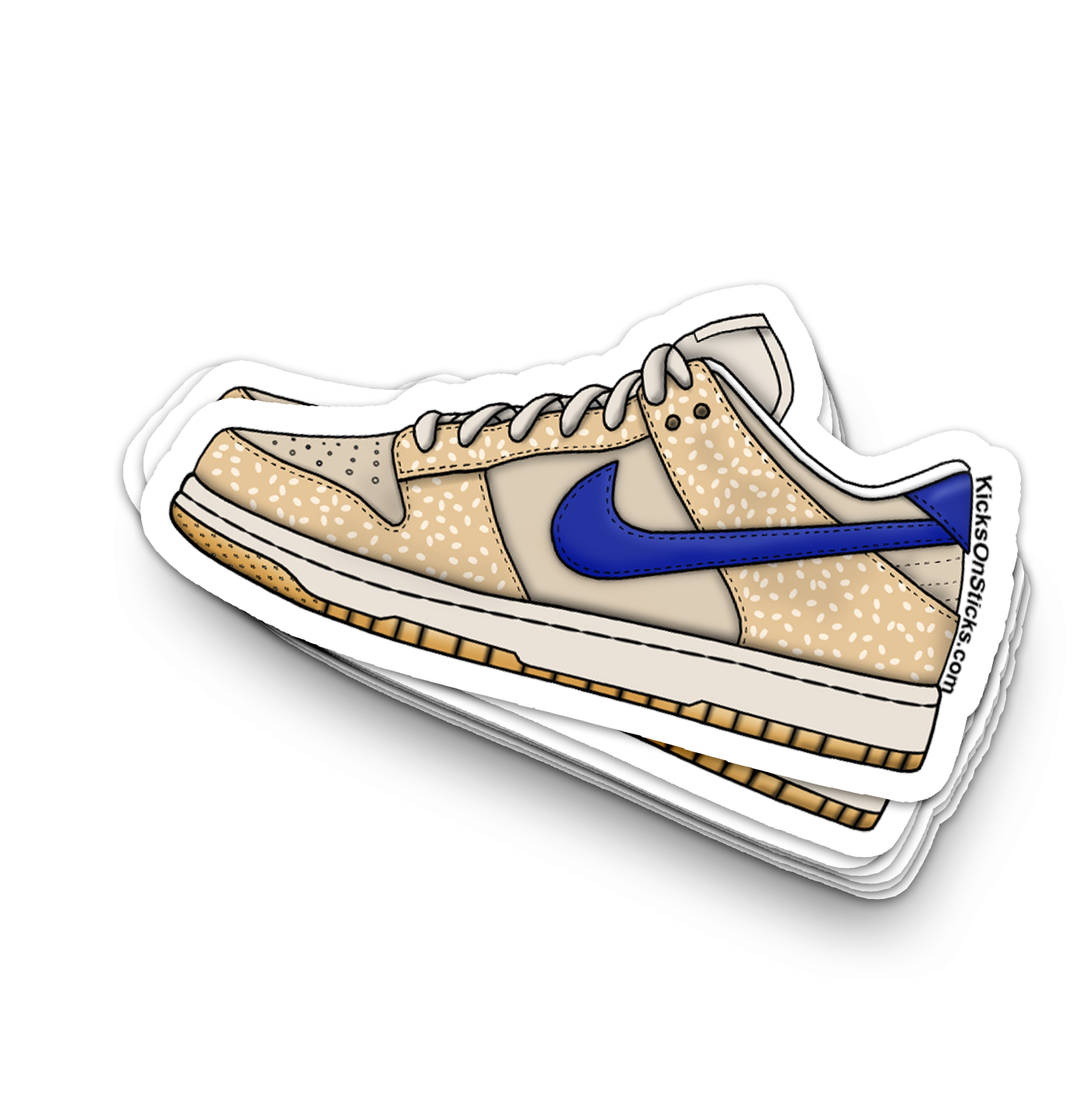 Dunk Low "Sesame Seed" Sneaker Sticker