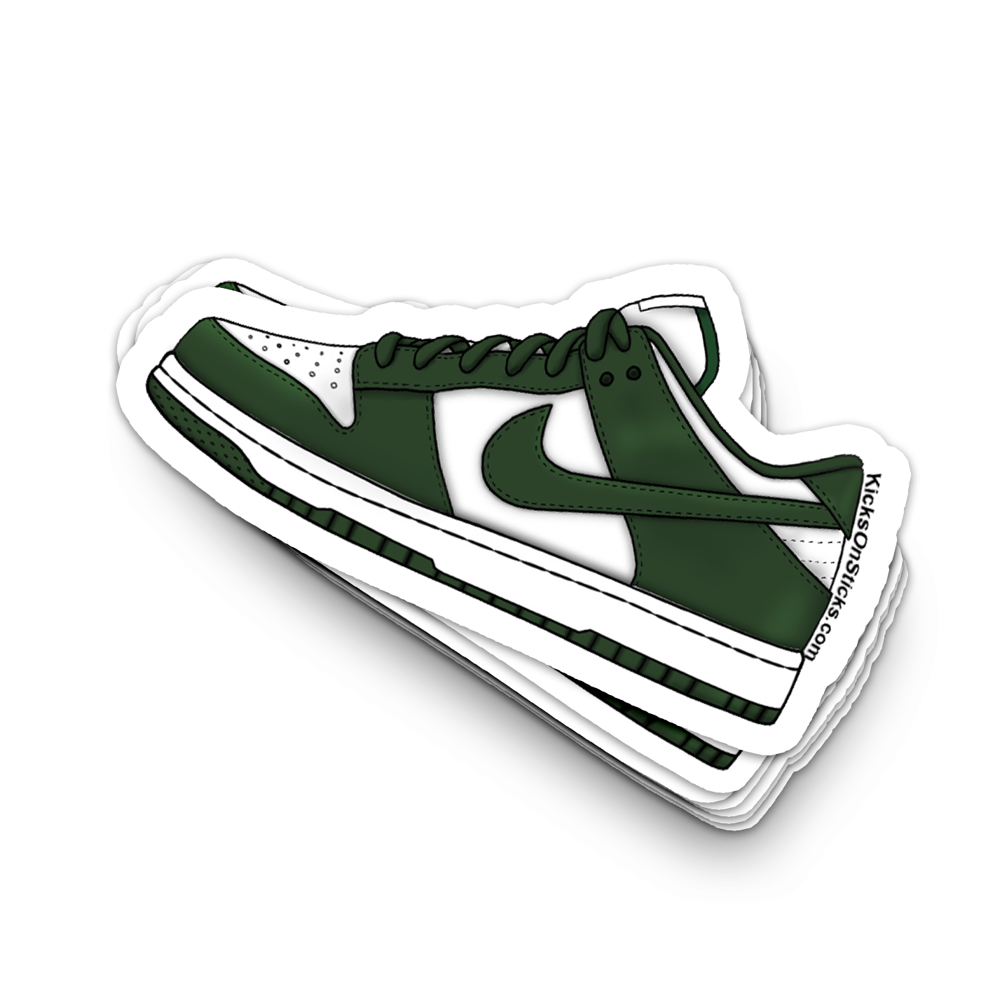 Dunk Low "Spartan" Sneaker Sticker