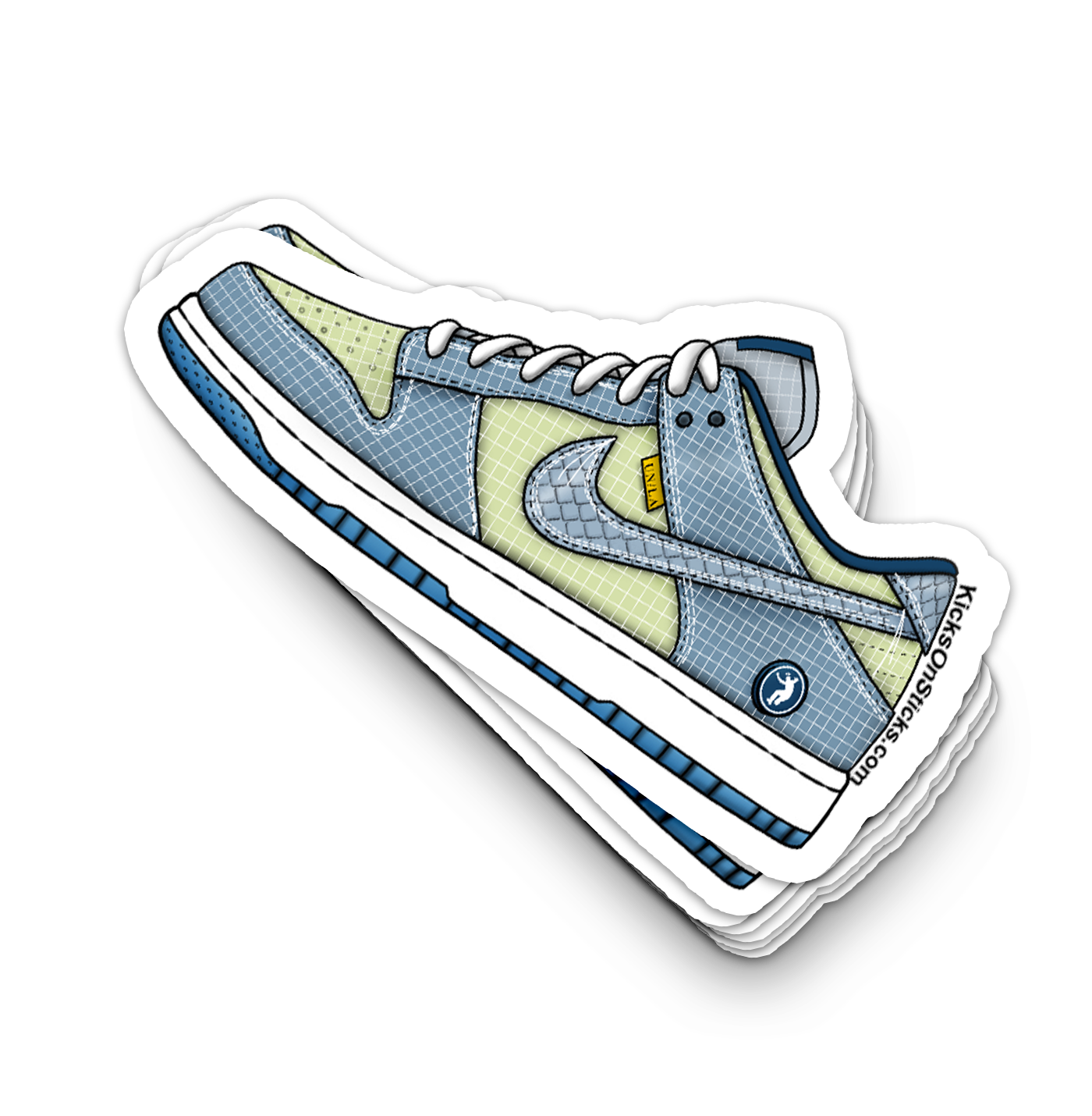 Dunk Low "Union Pistachio" Sneaker Sticker