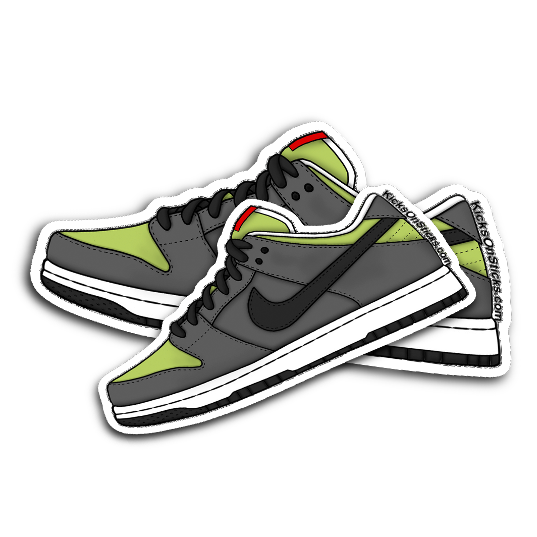 Dunk Low "Kermit" Sneaker Sticker