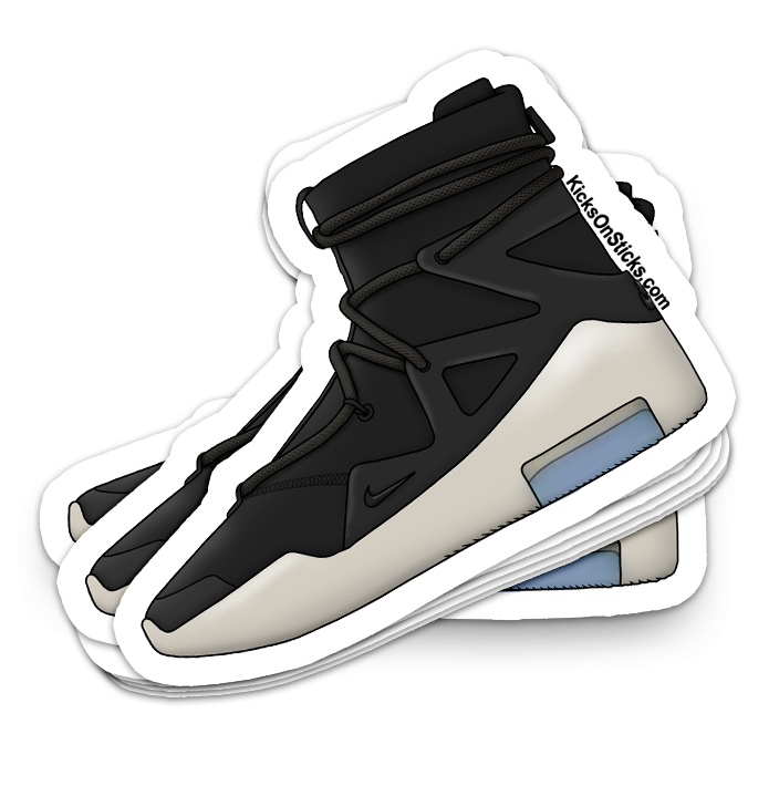 Air Fear of God "Black" Sneaker Sticker