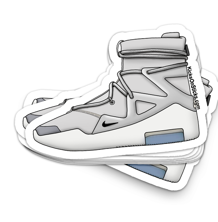 Air Fear of God "Light Bone" Sneaker Sticker