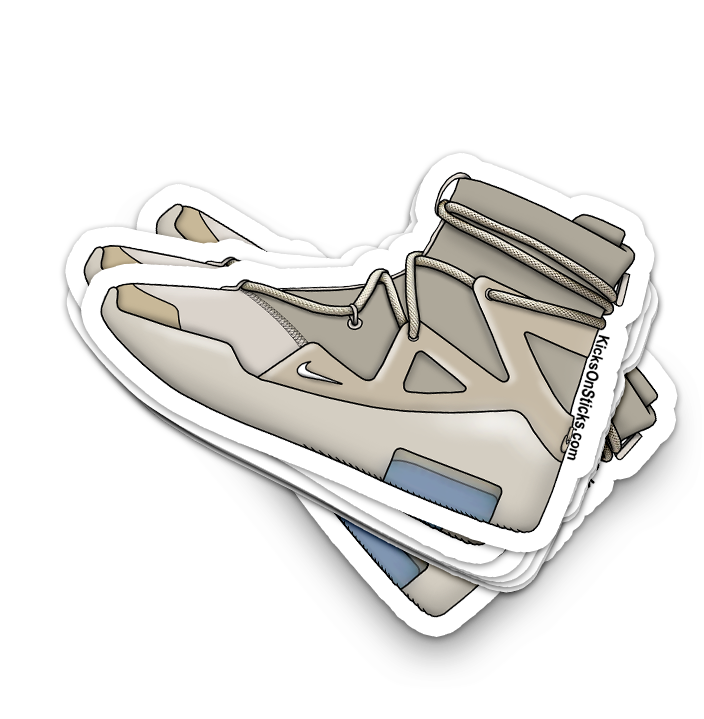 Air Fear of God "Oatmeal" Sneaker Sticker