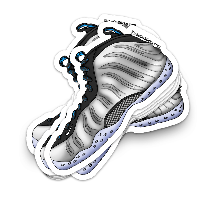 Foamposite "Chromeposite" Sneaker Sticker