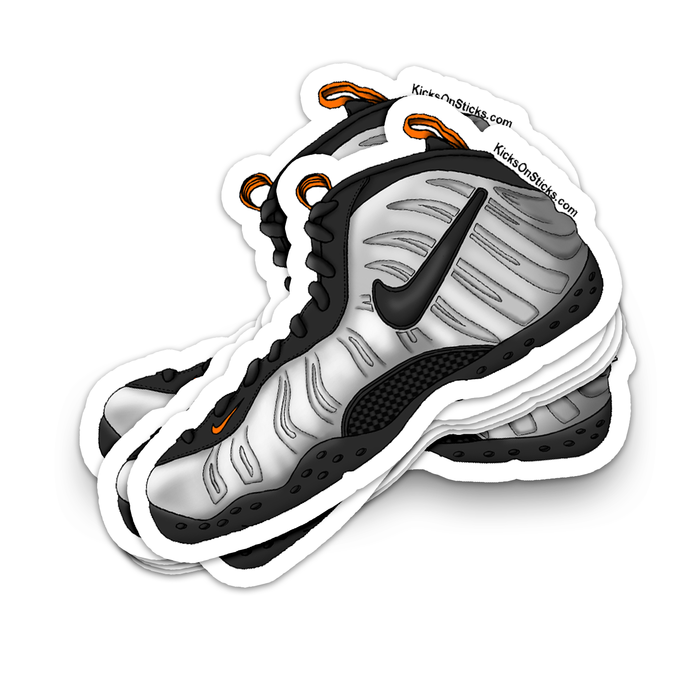 Foamposite Pro "Halloween" Sneaker Sticker
