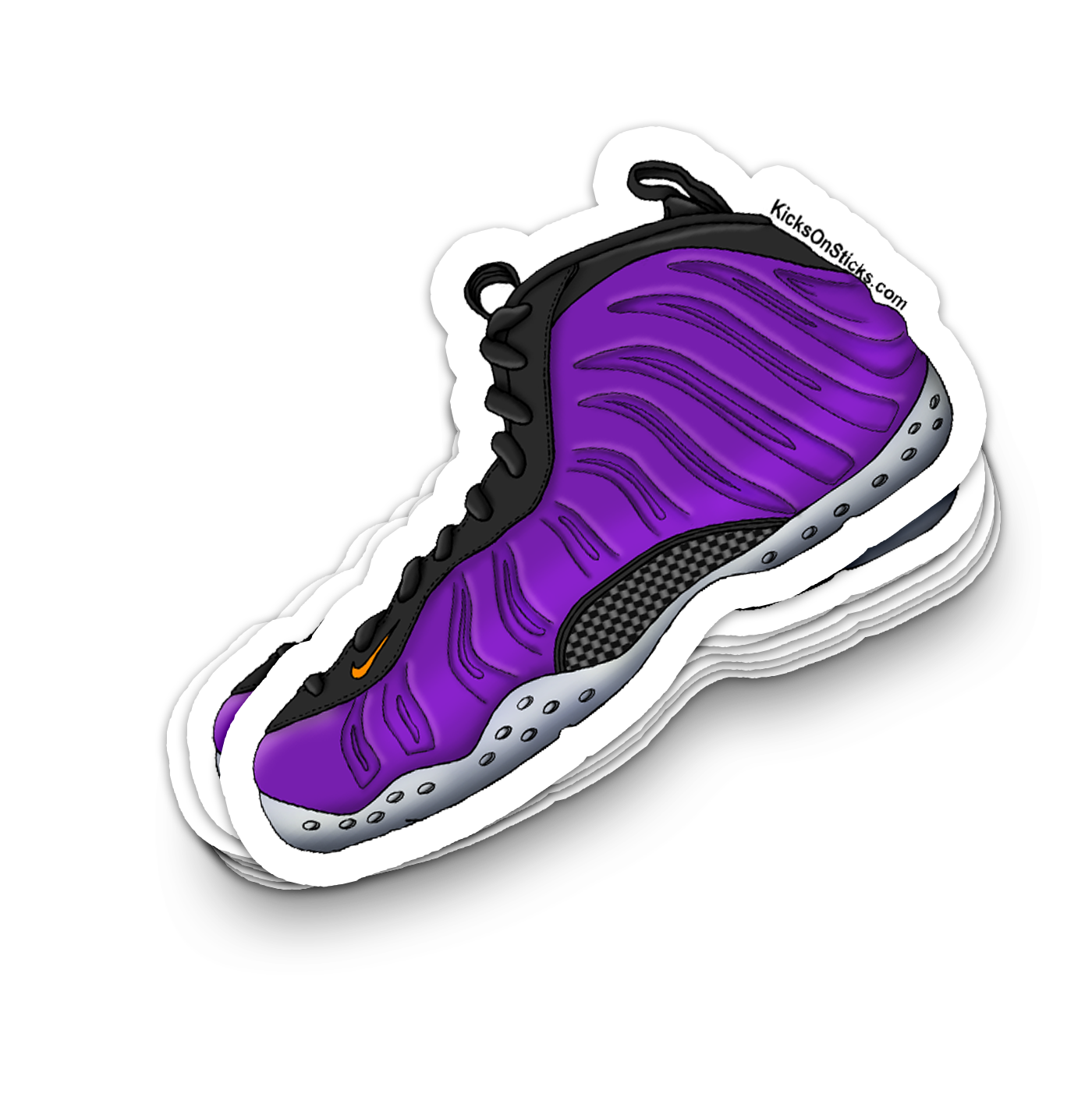 Foamposite "Phoenix" Sneaker Sticker